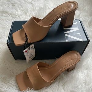 Zara Tan Mules